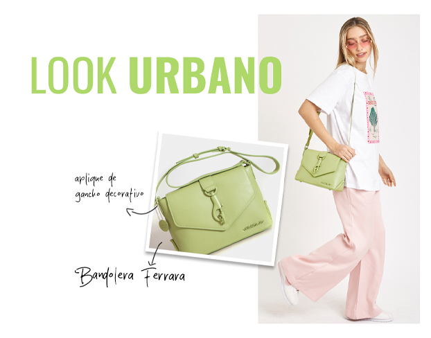 Bandolera verde Ferrara