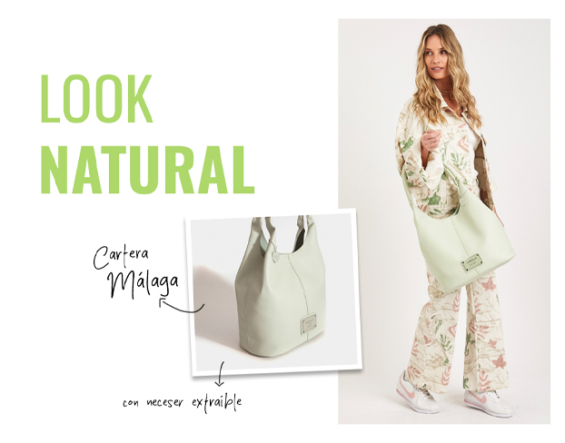 Cartera menta Málaga